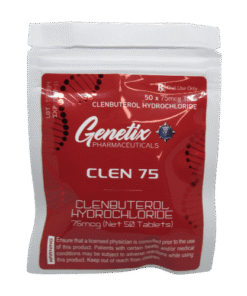 Clen 75 Genetix Pharma – Effective Clenbuterol Fat Burner for Enhanced Muscle Endurance