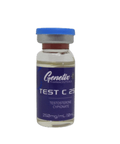 Testosterone Cypionate by Genetix Pharma – 10ml Vial (250mg/ml)