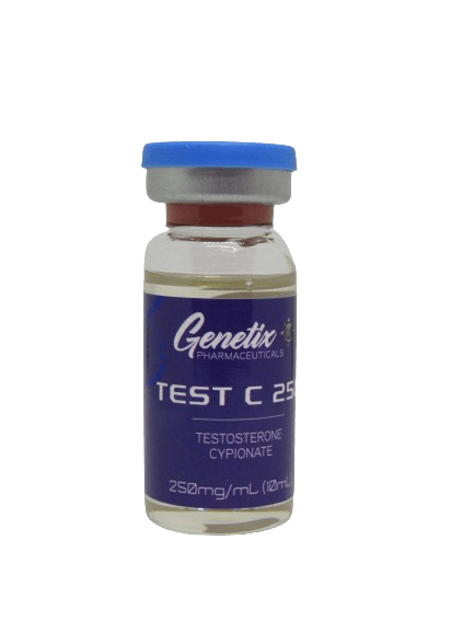 Testosterone Cypionate by Genetix Pharma – 10ml Vial (250mg/ml)