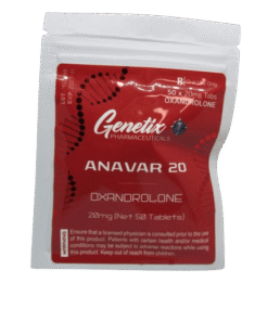 Genetix Pharma Anavar Oxandrolone 20mg – Premium Strength and Muscle Growth Enhancer