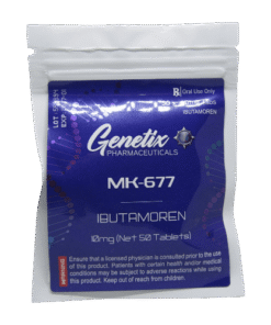 Mk-677 by Genetix Pharma – 50 Tablets, 10mg Each for Muscle Growth & Recovery